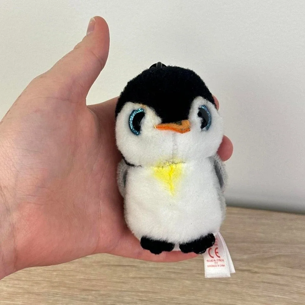 Ty Beanie Boo's penguin plush keychain